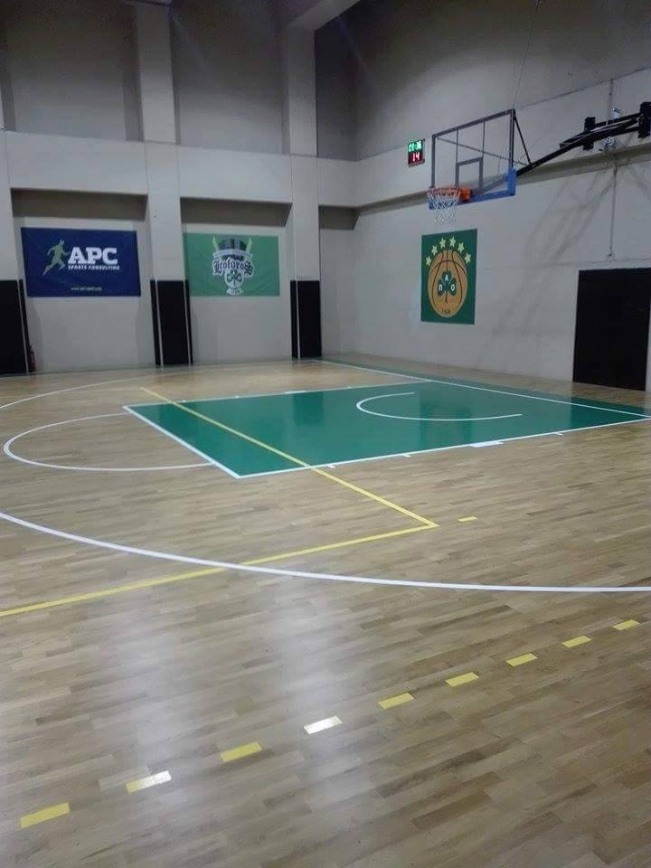 Γήπεδα μπάσκετ στο ΟΑΚΑ - Δρυς Φαρδύβενο